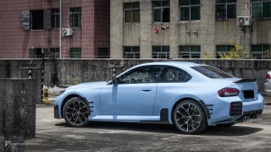 สเกิร์ตข้างดรายคาร์บอน ทรง MP BMW M2 G87 SOOQOO (T-311)