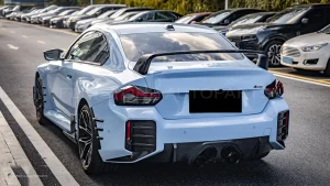 สปอยเลอร์ท้ายดรายคาร์บอน ทรง MP BMW M2 W G87 SOOQOO