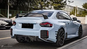 สปอยเลอร์ท้ายดรายคาร์บอน ทรง MP BMW M2 W G87 SOOQOO