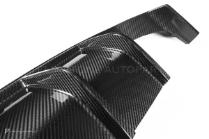 ดิฟฟิวเซอร์ท้ายดรายคาร์บอน ทรง V BMW M3 F80 F82 F83 F82 SOOQOO