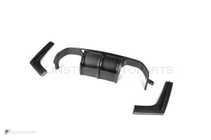 ดิฟฟิวเซอร์ท้ายดรายคาร์บอน ทรง V BMW M3 F80 F82 F83 F82 SOOQOO