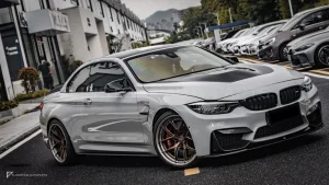 สเกิร์ตข้างดรายคาร์บอน ทรง MP BMW M3 F80 F82 F83 SOOQOO