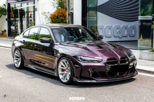 Carbon Fibre Front Lip style CS BMW M3 G80 G82 SOOQOO