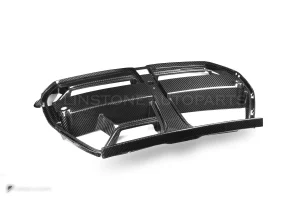 กระจังหน้าดรายคาร์บอน (รองรับเซนเซอร์) BMW M3 G80 G82 CSL SOOQOO