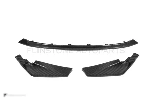 ลิ้นหน้าดรายคาร์บอน BMW M3 G80 G82 CSL SOOQOO