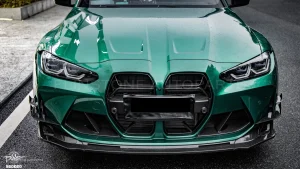 ท่อนำลมดรายคาร์บอน ทรง MP BMW M3 G80 G82 SOOQOO