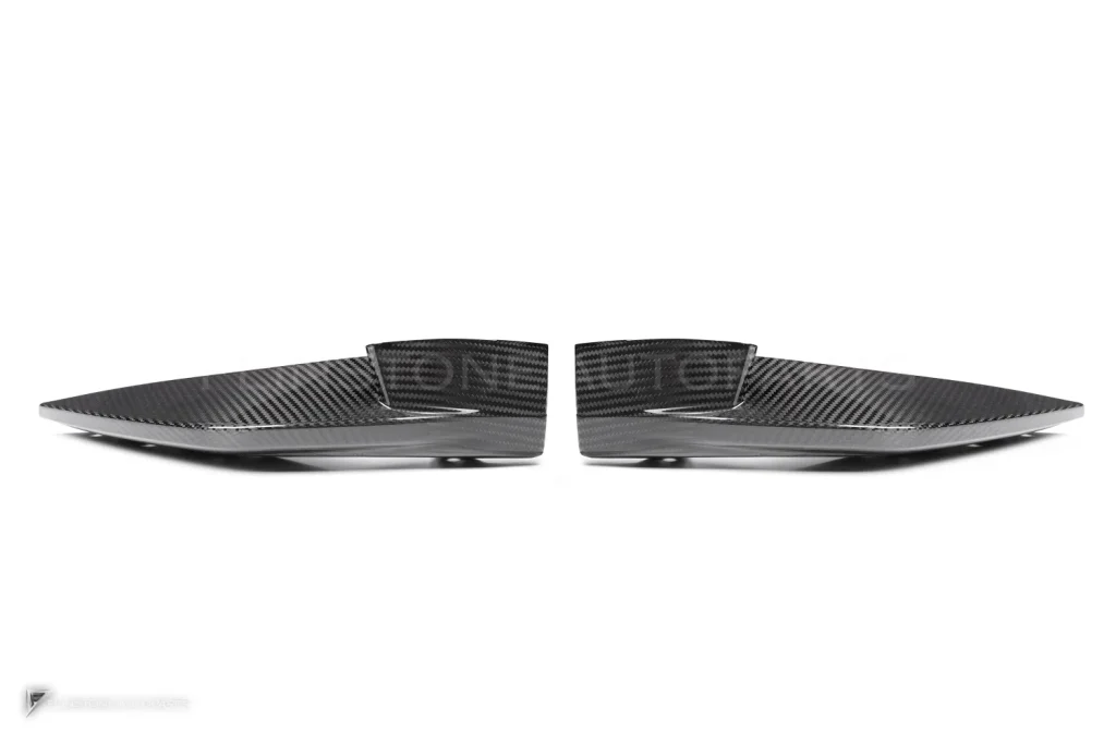 สปลิตเตอร์ดรายคาร์บอน ทรง OEM BMW M3 G80 G82 SOOQOO (T-095)