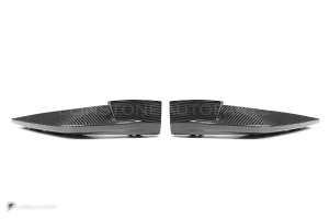 สปลิตเตอร์ดรายคาร์บอน ทรง OEM BMW M3 G80 G82 SOOQOO (T-095)