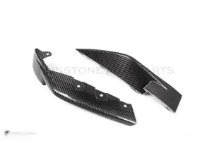 สปลิตเตอร์ดรายคาร์บอน ทรง OEM BMW M3 G80 G82 SOOQOO (T-095)