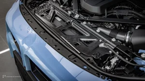 ครอบชุดระบายความร้อนคาร์บอนไฟเบอร์ ทรง OEM BMW M3 G80 G82 SOOQOO