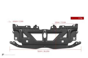 ครอบชุดระบายความร้อนคาร์บอนด้าน ทรง OEM BMW M3 G80 G82 SOOQOO