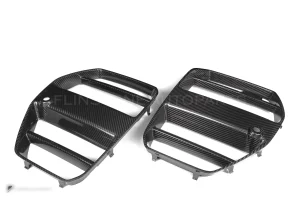 กระจังหน้าดรายคาร์บอน BMW M3 G80 G82 ST SOOQOO
