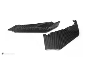 ลิ้นหน้าดรายคาร์บอน ทรง V BMW M3 G80 G82 SOOQOO