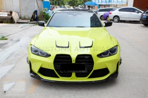 ฝากระโปรงหน้าดรายคาร์บอน ทรง X BMW M3 G80 G82 SOOQOO