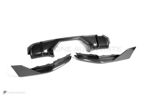 ดิฟฟิวเซอร์ท้ายดรายคาร์บอน ทรง MP (ครบชุด) BMW M3 G80 G82 SOOQOO