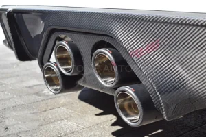 ดิฟฟิวเซอร์ท้ายดรายคาร์บอน ทรง MP BMW M3 G80 G82 SOOQOO (T-064)