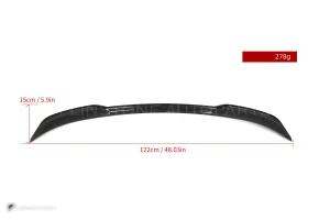 สปอยเลอร์ท้ายดรายคาร์บอน ทรง MP BMW M3 G80 ไมเนอร์เชนจ์ SOOQOO