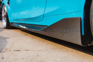 สเกิร์ตข้างดรายคาร์บอน ทรง MP BMW M3 G80 G82 SOOQOO