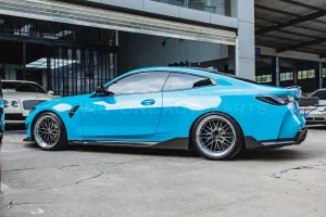 สเกิร์ตข้างดรายคาร์บอน ทรง MP BMW M3 G80 G82 SOOQOO