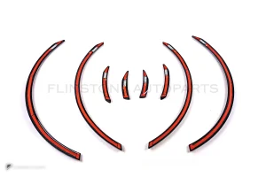 คิ้วซุ้มล้อดรายคาร์บอน ทรง MP BMW M3 G80 SOOQOO (T-230)