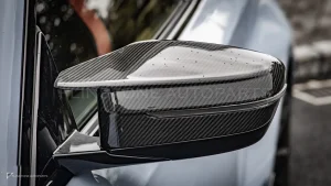 ครอบกระจกมองข้างดรายคาร์บอน ทรง OEM (พวงมาลัยขวา) BMW M3 SOOQOO