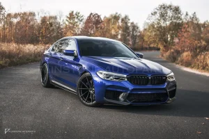 ลิ้นหน้าดรายคาร์บอน ทรง MP BMW M5 F90 ก่อนไมเนอร์เชนจ์ SOOQOO