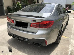 ดิฟฟิวเซอร์ท้ายดรายคาร์บอน ทรง CS BMW M5 F90 ไมเนอร์เชนจ์ SOOQOO (T-162)