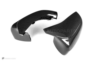 ครอบกระจกมองข้างดรายคาร์บอน ทรง OEM (พวงมาลัยซ้าย) BMW M5 F90 SOOQOO