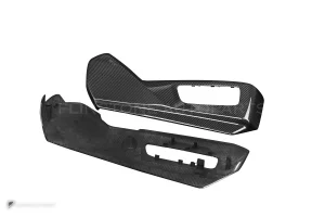 ครอบพนักเบาะคาร์บอนไฟเบอร์ ทรง OEM BMW M5 G90 SOOQOO SQ-380