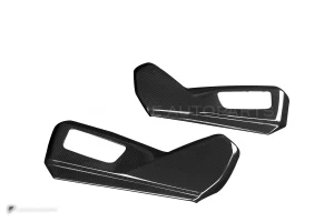 ครอบพนักเบาะคาร์บอนไฟเบอร์ ทรง OEM BMW M5 G90 SOOQOO SQ-380