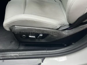 ครอบพนักเบาะคาร์บอนไฟเบอร์ ทรง OEM BMW M5 G90 SOOQOO SQ-380