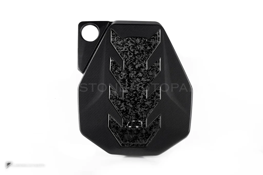 ฝาครอบห้องเครื่องคาร์บอนไฟเบอร์ Prepreg ทรง OEM BMW M5 G90 G99 SOOQOO