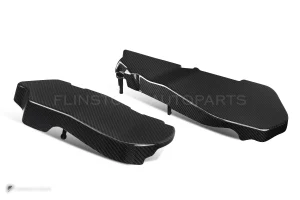 ฝาครอบห้องเครื่องดรายคาร์บอน ทรง OEM BMW M5 G90 G99 SOOQOO