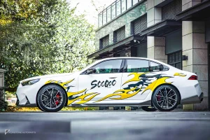 สเกิร์ตข้างดรายคาร์บอน ทรง MP BMW M5 G90 G99 SOOQOO