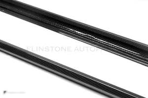สเกิร์ตข้างดรายคาร์บอน ทรง MP BMW M5 G90 G99 SOOQOO