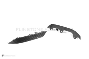 สปลิตเตอร์ดรายคาร์บอน ทรง OEM BMW M8 F91 F92 F93 SOOQOO (T-371)
