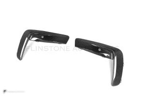 สปลิตเตอร์ดรายคาร์บอน ทรง OEM BMW M8 F91 F92 F93 SOOQOO (T-370)