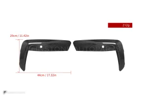 สปลิตเตอร์ดรายคาร์บอน ทรง OEM BMW M8 F91 F92 F93 SOOQOO (T-370)
