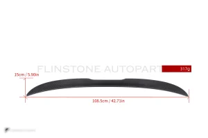 สปอยเลอร์ท้ายดรายคาร์บอน ทรง MP BMW M8 F91 SOOQOO