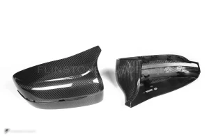 ครอบกระจกมองข้างดรายคาร์บอน ทรง OEM (พวงมาลัยซ้าย) BMW M8 F91 SOOQOO