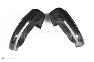 ครอบกระจกมองข้างดรายคาร์บอน ทรง OEM (พวงมาลัยซ้าย) BMW M8 F91 SOOQOO