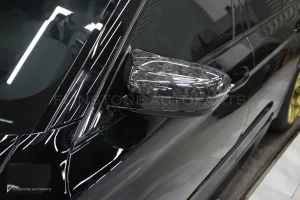 ครอบกระจกมองข้างฟอร์จคาร์บอน ทรง OEM (พวงมาลัยซ้าย) BMW M8 F91 SOOQOO