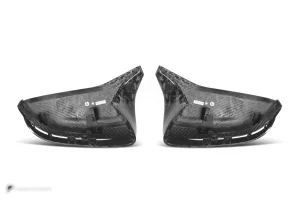 ครอบกระจกมองข้างฟอร์จคาร์บอน ทรง OEM (พวงมาลัยซ้าย) BMW M8 F91 SOOQOO