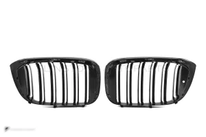 กระจังหน้าดรายคาร์บอน ทรง กระจังซี่คู่ BMW X3 G01 G02 ก่อนไมเนอร์เชนจ์ SOOQOO