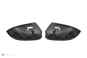 ครอบกระจกมองข้างดรายคาร์บอน ทรง OEM BMW X3 G01 G02 SOOQOO