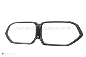 กระจังหน้าคาร์บอนไฟเบอร์ Prepreg ทรง OEM BMW X5M F95 ไมเนอร์เชนจ์ SOOQOO
