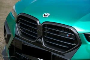 กระจังหน้าคาร์บอนไฟเบอร์ Prepreg ทรง OEM BMW X5M F95 ไมเนอร์เชนจ์ SOOQOO