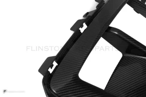 ช่องระบายอากาศคาร์บอนไฟเบอร์ Prepreg ทรง OEM BMW X5M F95 ไมเนอร์เชนจ์ SOOQOO