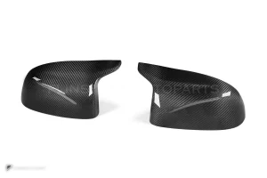 ครอบกระจกมองข้างดรายคาร์บอน ทรง OEM BMW X5M F95 SOOQOO