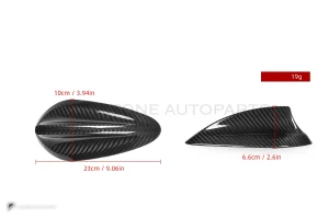 ครอบเสาอากาศดรายคาร์บอน BMW X5 F15 F16 SOOQOO